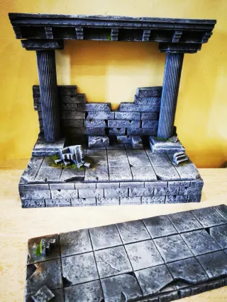 Saint Seiya Diorama Rovine Antiche action figure