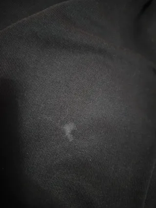 Pantalón chándal negro con logo