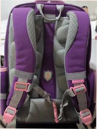 Mochila Escolar KOCOTREE Infantil Unicornio Morado