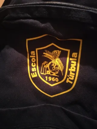 Mochila escolar azul