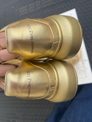 Sneakers Alexander McQueen Pelle Oro
