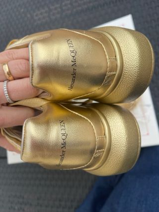 Sneakers Alexander McQueen Pelle Oro