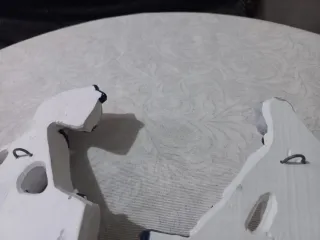 Figuras Escayola rococó pintadas a mano