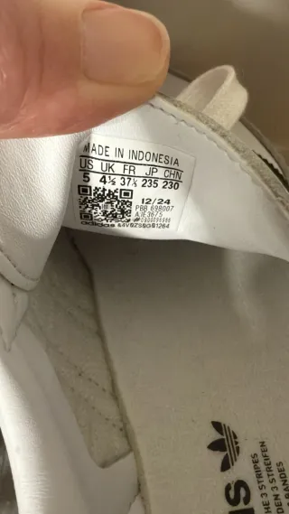 Zapatillas Adidas Samba Blancas y Negras