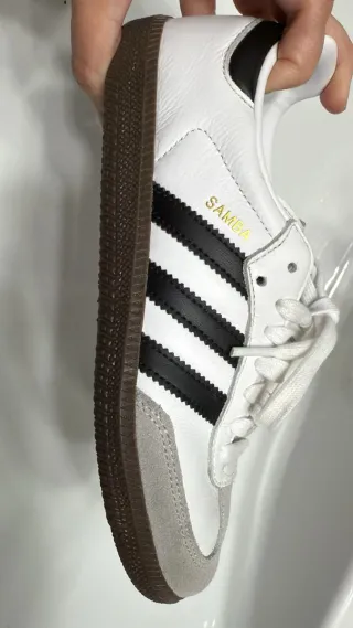 Zapatillas Adidas Samba Blancas y Negras