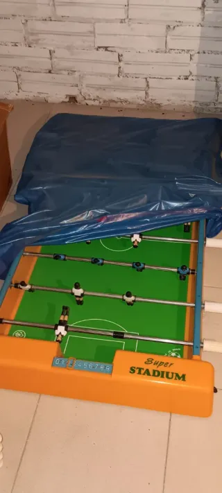 Futbolín Super Stadium Naranja