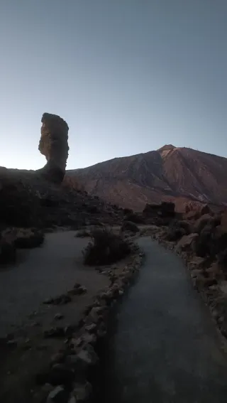 Crampones para subir al Teide