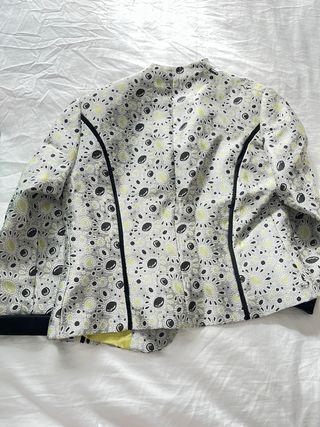 Chaqueta corta fiesta alta costura