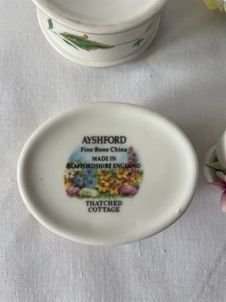 Lote de porcelana antigua inglesa Bone China