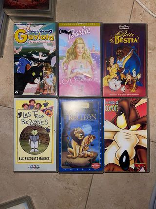 Lote 23 Películas VHS Disney Clásicos