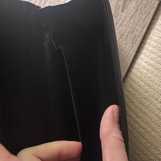 Bolso de fiesta negro con pedrería