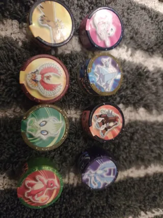 8 Pokémon Roller Tokens