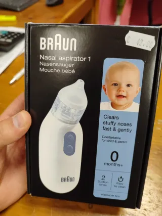 Aspiratore nasale elettrico Braun 1