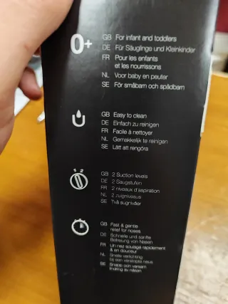 Aspiratore nasale elettrico Braun 1