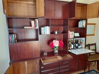 Mueble de salón en madera maciza caoba, URGE