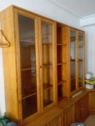 Muebles de salón madera maciza