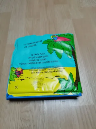 Libro acuático 3D Pirata