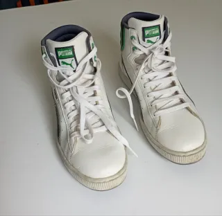 Botines Puma Blancos Talla 39