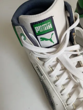 Botines Puma Blancos Talla 39