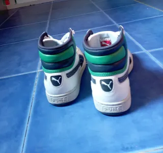 Botines Puma Blancos Talla 39