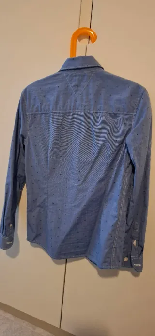 Camisa azul niño Tommy Hilfiger T.128