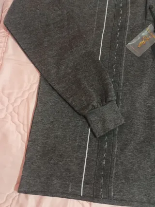 Polo Hombre Goldmen T.46 Gris Nuevo Con Etiqueta