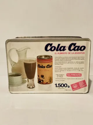 Caja Metálica Cola Cao 1976 Original