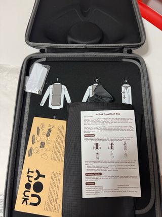 Porta camicie nero nuovo