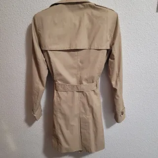 Gabardina Stradivarius Beige Talla M