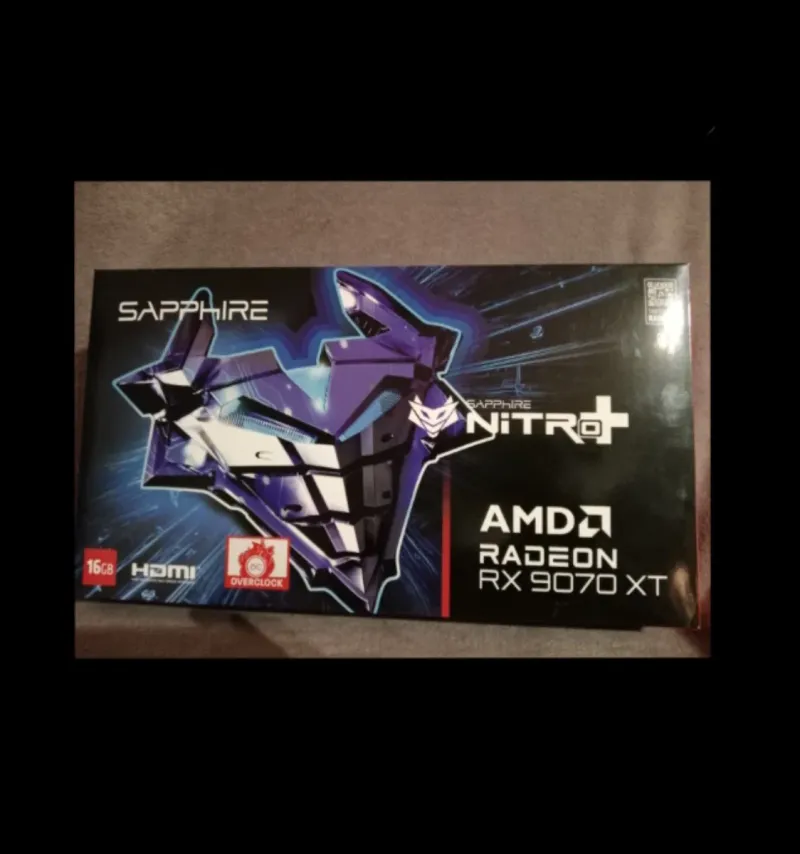 Sapphire Nitro+ RX 9070 XT Tarjeta Gráfica