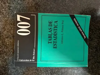 Tablas de estadística