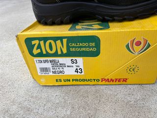 Botas de trabajo Zion Talla 43 Negras