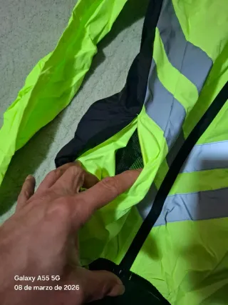 Chubasquero reflectante WOSAWE