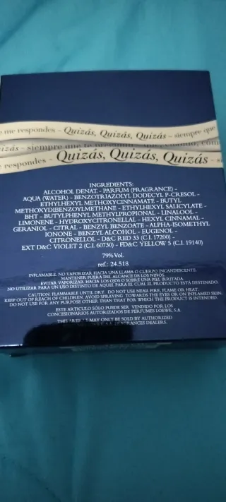 Perfume Loewe Quizás Quizás Quizás Eau de Parfum 5