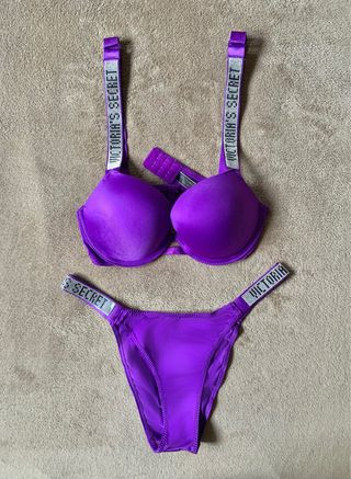 Conjunto Victoria's Secret Morado