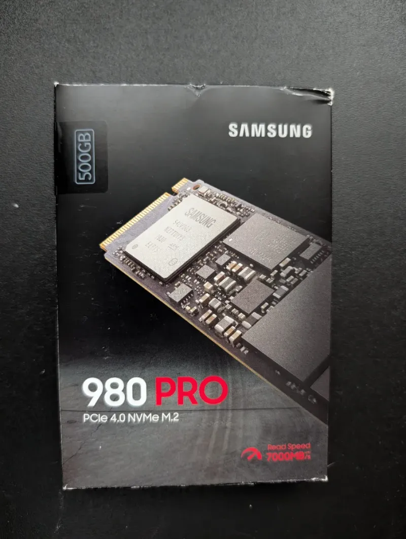 SSD Samsung 980 PRO 500GB NVMe M.2 PCIe 4.0 afbeelding 2