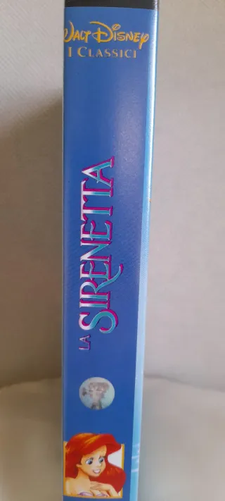 La Sirenetta VHS Walt Disney 1a Edizione