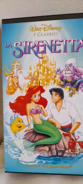 La Sirenetta VHS Walt Disney 1a Edizione