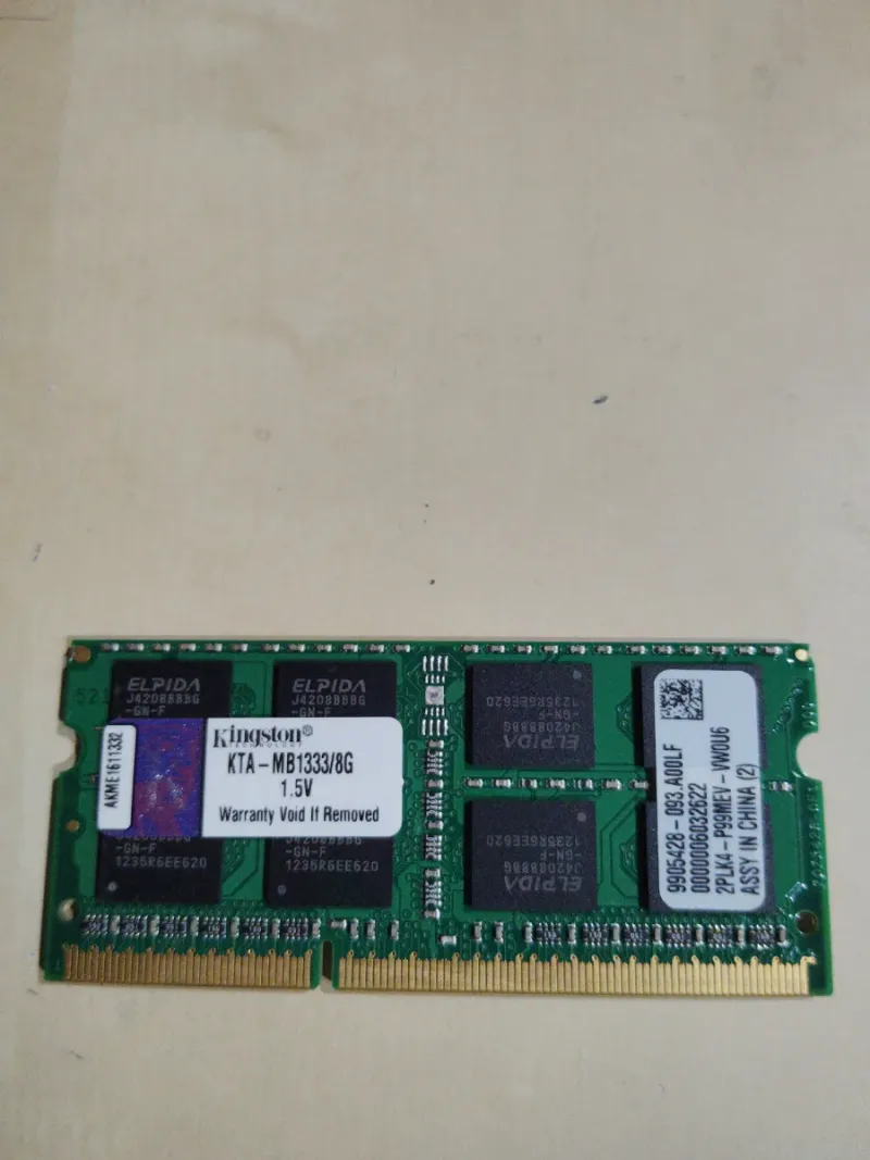 16GB RAM DDR3 SODIMM KINGSTON afbeelding 3