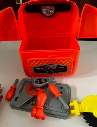 Mochila Banco de Herramientas Juguete