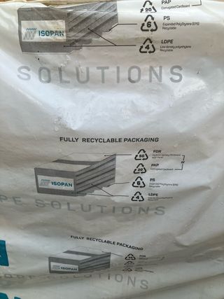 Tejado tipo sándwich sin usar