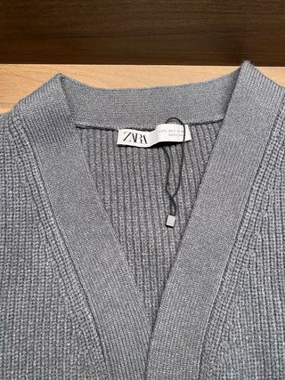 Cardigan Zara Gris