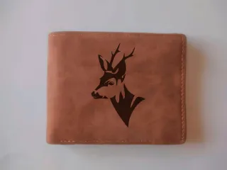 Cartera cuero corzo