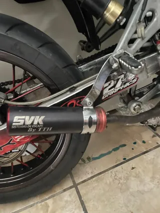 Tubo de escape SVK 90/100