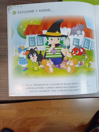 Colección  6 libros la bruja pelusa para 4 años