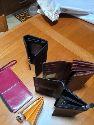 Portafoglio donna 5 pezzi