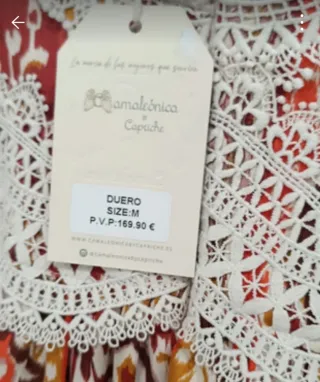 Vestido Camaleónica Duero Talla M