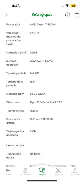 Vendo, Portátil Gaming ROG Strix G15/17