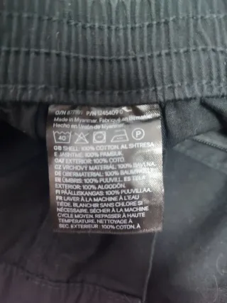 Pantalón cargo H&M negro + regalo bolso negro