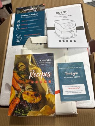 Freidora de aire Cosori 5.5L Nueva